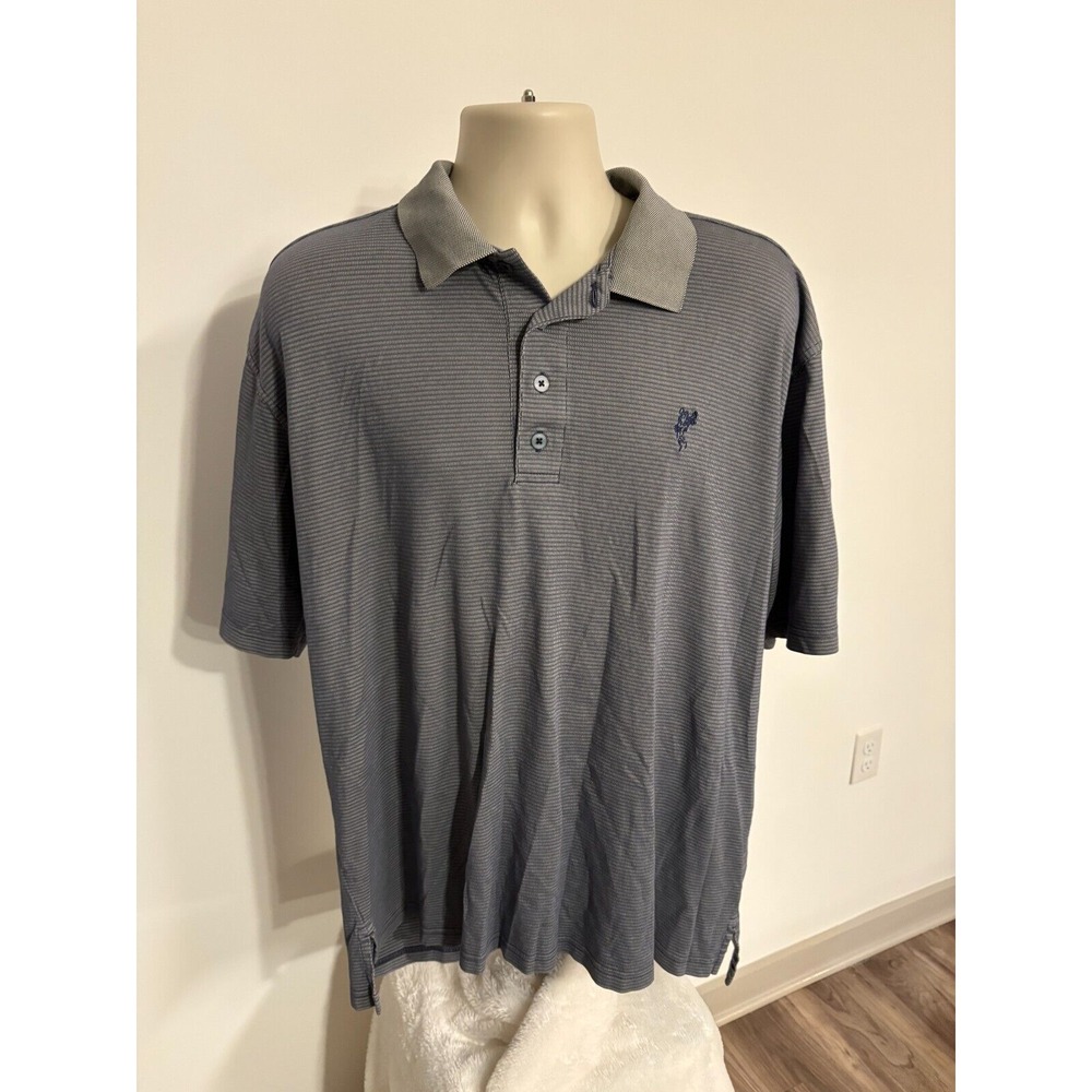 ASHWORTH‎ GOLF POLO MENS SIZE XL LIGHT BROWN